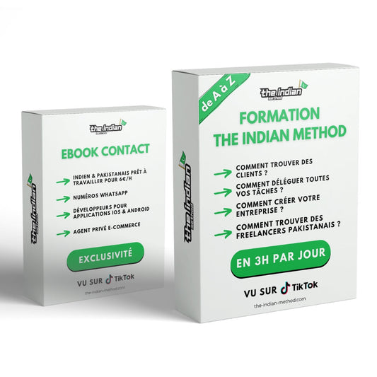 Développeur du Pakistan  + FORMATION THE INDIAN METHOD